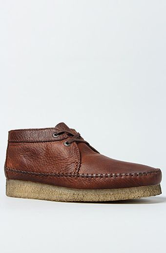 Clarks The Weaver Boot in Brown Leather - Lyst
