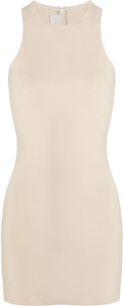 Esteban Cortazar Stretch Crepe Mini Dress - Lyst