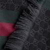Gucci Print Scarf in Black for Men - Lyst