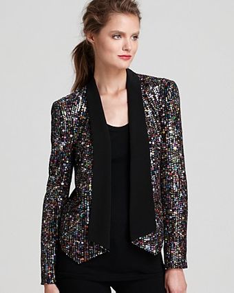 Rebecca Minkoff Jacket Sequin Becky - Lyst