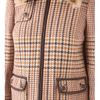 Tory Burch Jasmine Coat in Beige (camel) - Lyst