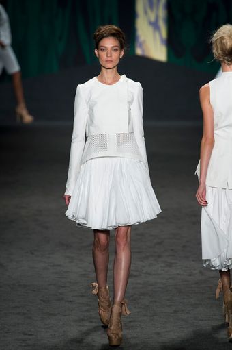 Vera Wang Spring 2013 Runway Look 3 - Lyst