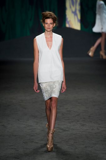 Vera Wang Spring 2013 Runway Look 5 - Lyst