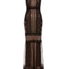 Alice By Temperley Long Lottie Dress in Black (black mix) - Lyst