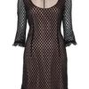 Alice By Temperley Sleeved Davis Dress in Black (black/nude) - Lyst
