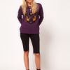 Asos Collection Sweatshirt with Embroidered Owl in  (purple) - Lyst
