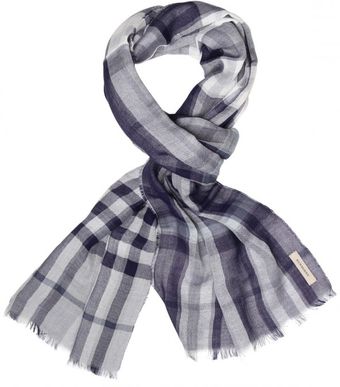 Burberry Reversible Check Scarf - Lyst