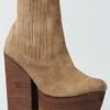Jeffrey Campbell The Wolf Boot in Taupe Suede in Brown (taupe) - Lyst