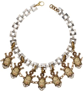 Lulu Frost  Circe Silver Necklace - Lyst