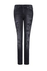 Mango Ripped Washed Effect Jeans