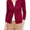 Mango Ribbed Back Cardigan in  (pink) - Lyst
