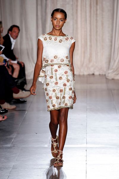 Marchesa Spring 2013 Runway Look 6 in  - Lyst
