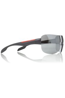 Prada Linea Rossa Mens Gunmetal Sunglasses - Lyst