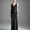 Temperley London Delilah Side Bow Dress in Black (black mix) - Lyst
