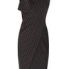 Donna Karan New York Origami WoolBlend Dress in Gray - Lyst