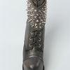 Jeffrey Campbell The Zidler Shoe in Black Distressed Silver in Black - Lyst