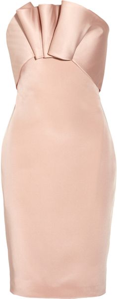 Notte By Marchesa Embellished Silk Jersey Dress in Pink (blush) - Lyst