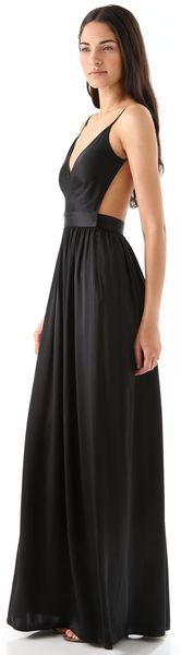 One By Contrarian Babs Bibb Maxi Dress - Lyst
