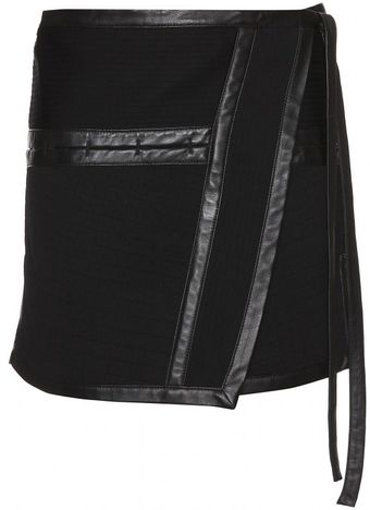 Proenza Schouler Mini Wrap Skirt - Lyst