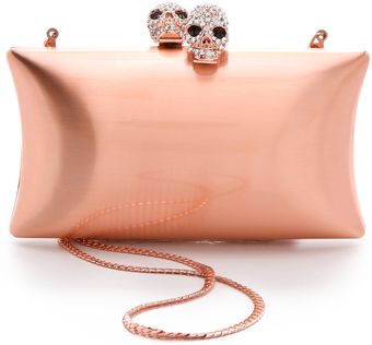 Serpui Marie Bergman Double Skull Minaudiere - Lyst