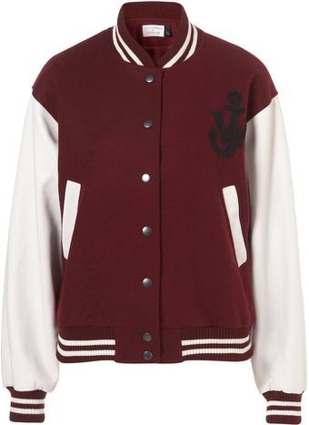 Topshop Varsity Jacket  - Lyst