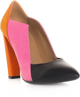 Balenciaga Tricolour Cutout Shoes - Lyst