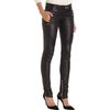 Balmain Leather Moto Pants in Black - Lyst