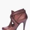 Yves Saint Laurent Black Leather Riding Boots in Black (espresso) - Lyst