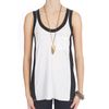 Rag & Bone Colorblock Pocket Tank in White - Lyst