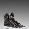 Supra Skytop Kerin Rose in Black (black sequin) - Lyst