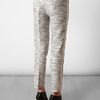 3.1 Phillip Lim Flecked Linencotton Cropped Trousers in Gray (white) - Lyst
