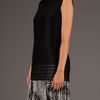 Giambattista Valli Drop Waist Dress in Black - Lyst