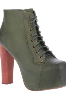 Jeffrey Campbell Laced Up Ankle Boots - Lyst