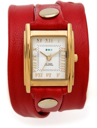 La Mer Collections Simple Wrap Watch - Lyst