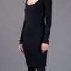 Mcq By Alexander Mcqueen Beaded Shoulder Dress in Black - Lyst