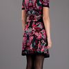 Mcq By Alexander Mcqueen Jacquard Dress in Black - Lyst