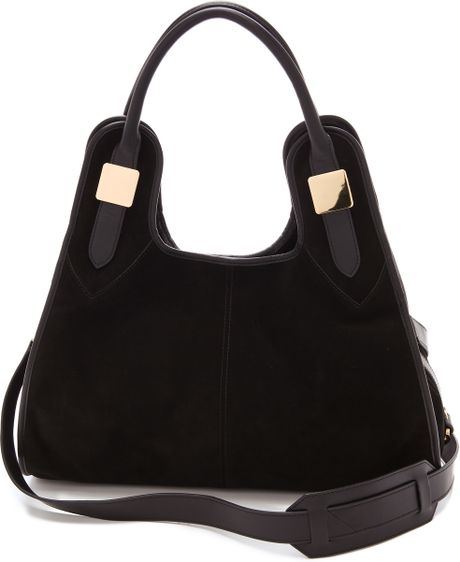 Rachel Zoe Lucas Medium Shopper in Black - Lyst