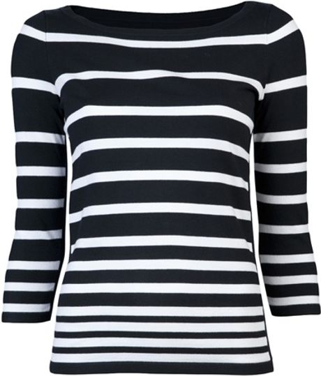 Rag & Bone Sara Top in Black - Lyst
