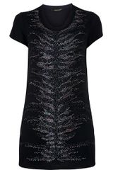 Roberto Cavalli Sequinned Top
