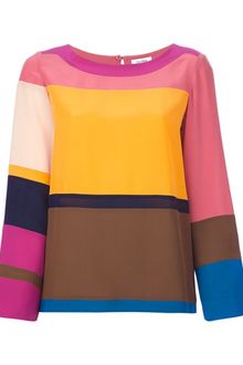 Sonia By Sonia Rykiel Panel Stripe Top - Lyst
