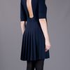 Sonia By Sonia Rykiel Pleated Dress in Blue (navy) - Lyst