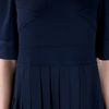 Sonia By Sonia Rykiel Pleated Dress in Blue (navy) - Lyst