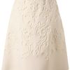Stella Mccartney Baroque Embossed Neoprene Skirt in White - Lyst
