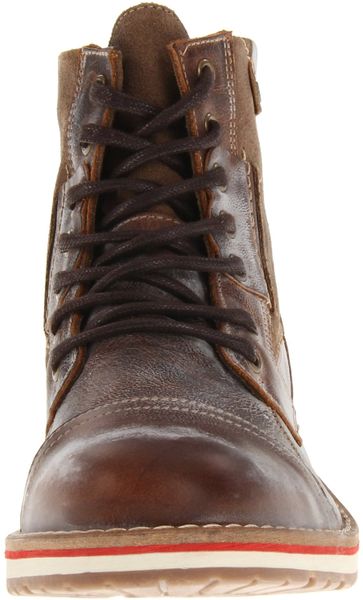 steve madden mens boots brown