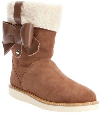 Valentino Bow Boot - Lyst