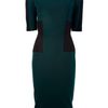 Victoria Beckham Pencil Dress in Green - Lyst