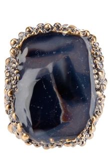 Yves Saint Laurent Stone Ring - Lyst