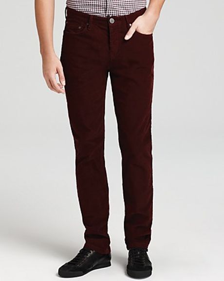 boys red corduroy pants