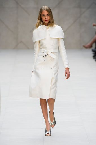 Burberry Prorsum Spring 2013 Runway Look 2 - Lyst