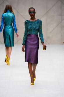 Burberry Prorsum Spring 2013 Runway Look 38 - Lyst